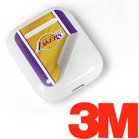 NBA Los Angeles Lakers Home Jersey Apple AirPods Skin