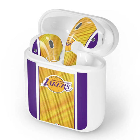 NBA Los Angeles Lakers Home Jersey Apple AirPods Skin
