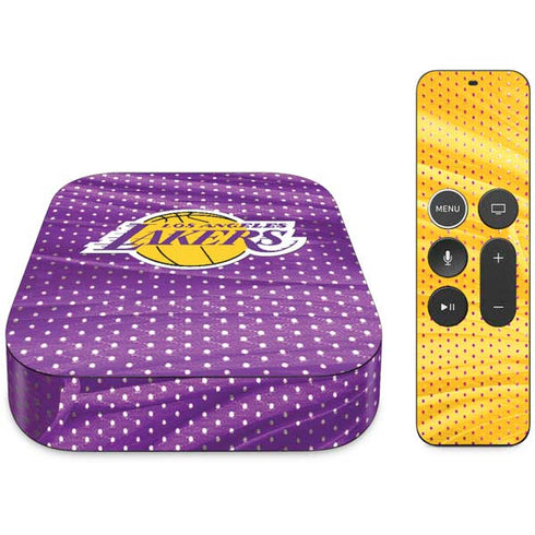 NBA Los Angeles Lakers Home Jersey Apple TV Skin