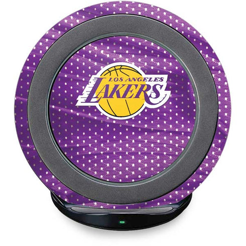 NBA Los Angeles Lakers Home Jersey Fast Charge Wireless Charging Stand Skin