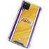 NBA Los Angeles Lakers Home Jersey Galaxy A12 Clear Case