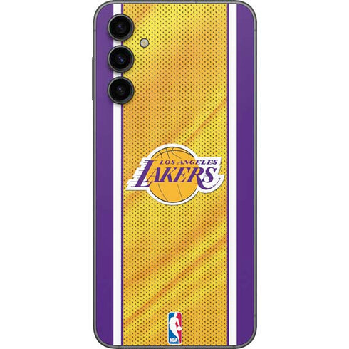 NBA Los Angeles Lakers Home Jersey Galaxy A14 5G Skin