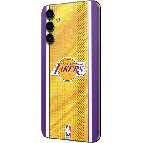 NBA Los Angeles Lakers Home Jersey Galaxy A14 5G Skin