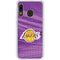 NBA Los Angeles Lakers Home Jersey Galaxy A20 Clear Case