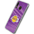 NBA Los Angeles Lakers Home Jersey Galaxy A20 Clear Case