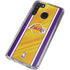 NBA Los Angeles Lakers Home Jersey Galaxy A21 Clear Case