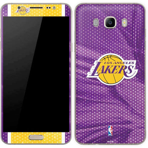 NBA Los Angeles Lakers Home Jersey Galaxy J7 Skin