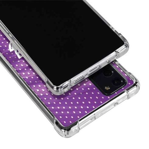 NBA Los Angeles Lakers Home Jersey Galaxy Note20 5G Clear Case
