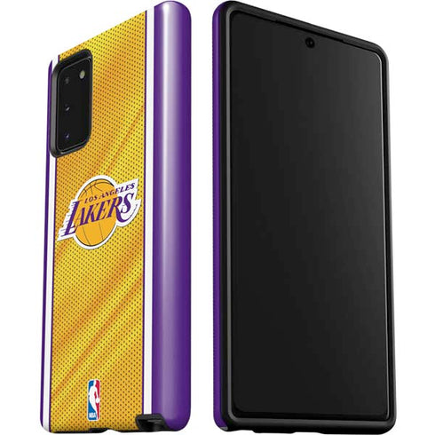 NBA Los Angeles Lakers Home Jersey Galaxy Note20 5G Pro Case