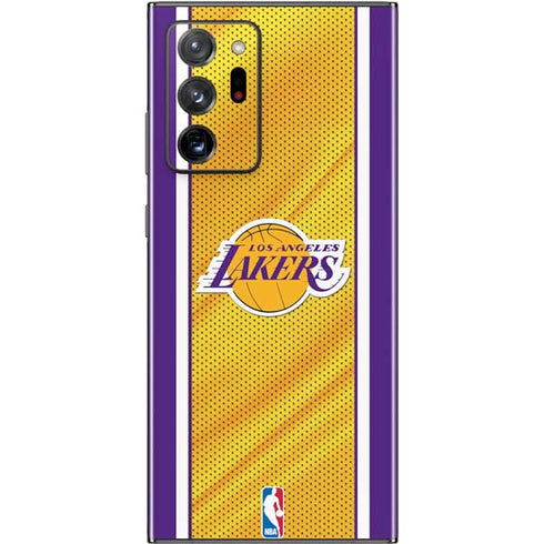 NBA Los Angeles Lakers Home Jersey Galaxy Note20 Ultra 5G Skin