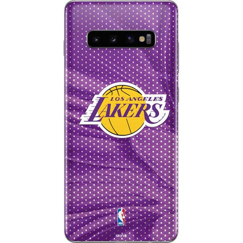 NBA Los Angeles Lakers Home Jersey Galaxy S10 Plus Skin