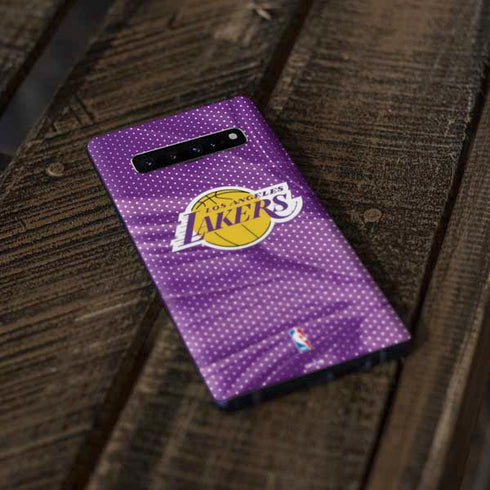 NBA Los Angeles Lakers Home Jersey Galaxy S10 Plus Skin
