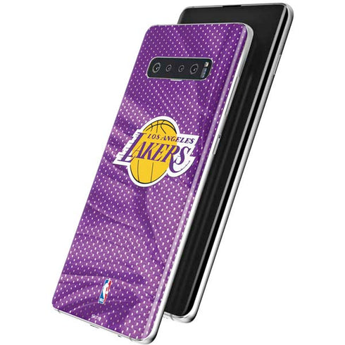 NBA Los Angeles Lakers Home Jersey Galaxy S10 Skin