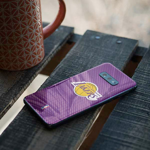 NBA Los Angeles Lakers Home Jersey Galaxy S10e Skin