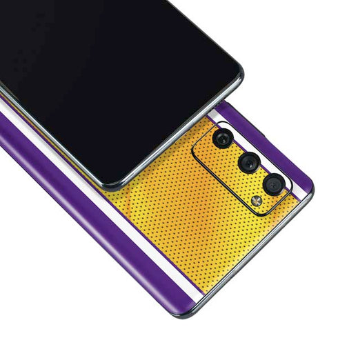 NBA Los Angeles Lakers Home Jersey Galaxy S20 Fan Edition Skin