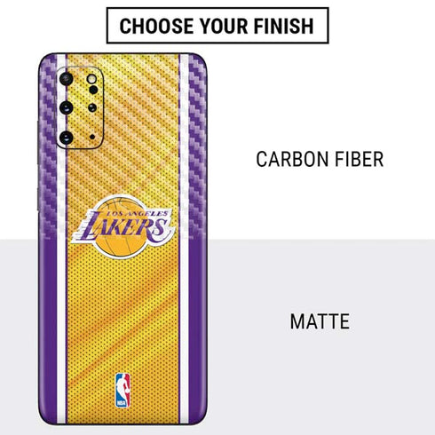 NBA Los Angeles Lakers Home Jersey Galaxy S20 Plus Skin