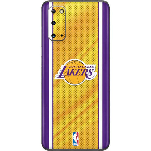 NBA Los Angeles Lakers Home Jersey Galaxy S20 Skin