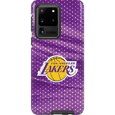 NBA Los Angeles Lakers Home Jersey Galaxy S20 Ultra 5G Pro Case