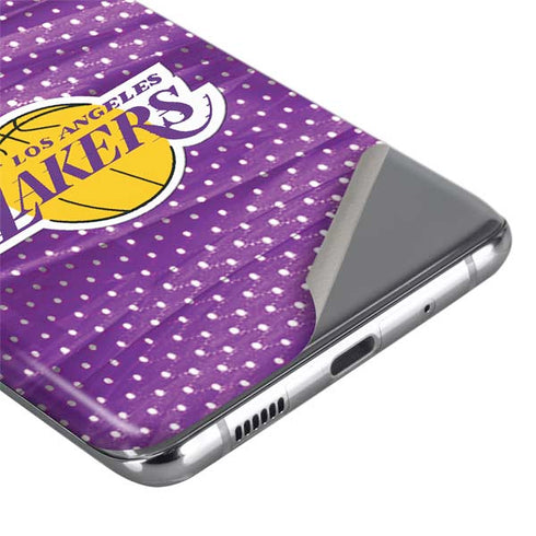 NBA Los Angeles Lakers Home Jersey Galaxy S20 Ultra 5G Skin