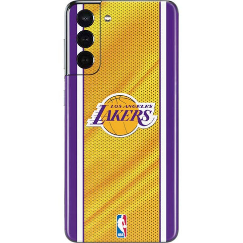 NBA Los Angeles Lakers Home Jersey Galaxy S21 5G Skin