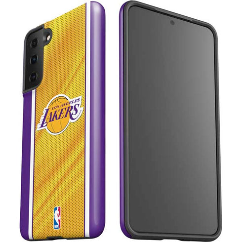 NBA Los Angeles Lakers Home Jersey Galaxy S21 Plus 5G Pro Case