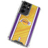NBA Los Angeles Lakers Home Jersey Galaxy S21 Ultra 5G Clear Case