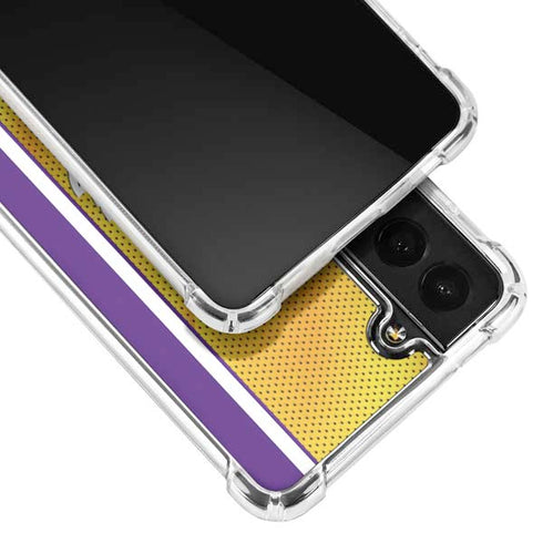 NBA Los Angeles Lakers Home Jersey Galaxy S22 Plus Clear Case