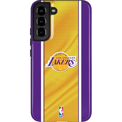 NBA Los Angeles Lakers Home Jersey Galaxy S22 Plus Pro Case