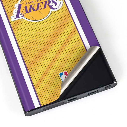 NBA Los Angeles Lakers Home Jersey Galaxy S22 Ultra Skin