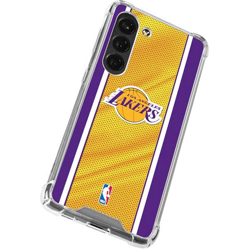 NBA Los Angeles Lakers Home Jersey Galaxy S23 Clear Case