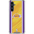 NBA Los Angeles Lakers Home Jersey Galaxy S23 FE Clear Case