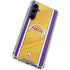 NBA Los Angeles Lakers Home Jersey Galaxy S23 FE Clear Case