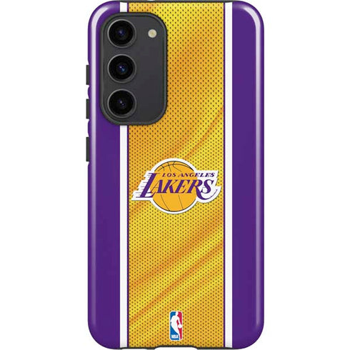 NBA Los Angeles Lakers Home Jersey Galaxy S23 Plus Pro Case