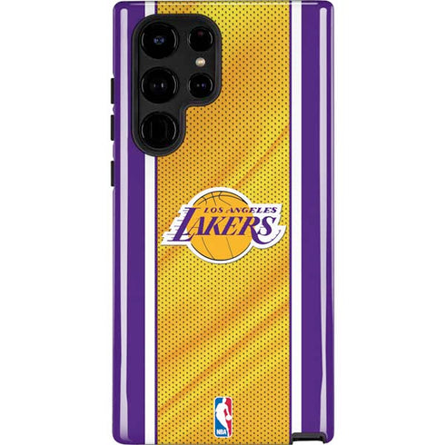 NBA Los Angeles Lakers Home Jersey Galaxy S24 Ultra Impact Case