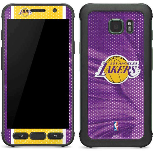 NBA Los Angeles Lakers Home Jersey Galaxy S7 Active Skin