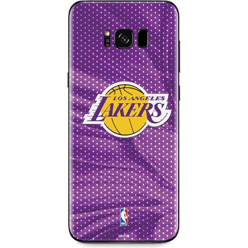 NBA Los Angeles Lakers Home Jersey Galaxy S8 Plus Skin
