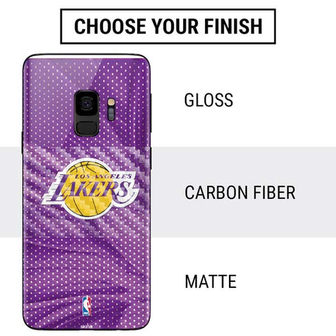 NBA Los Angeles Lakers Home Jersey Galaxy S9 Skin