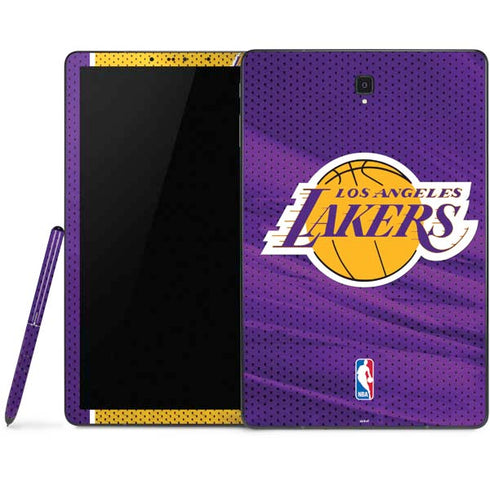 NBA Los Angeles Lakers Home Jersey Samsung Galaxy Tab Skin