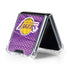 NBA Los Angeles Lakers Home Jersey Galaxy Z Flip5 5G Clear Case