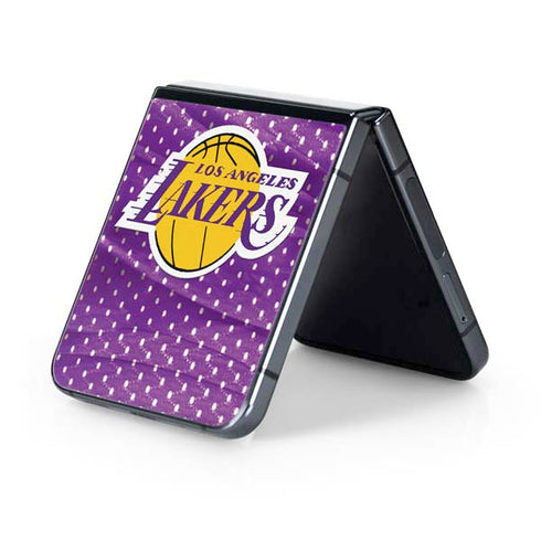 NBA Los Angeles Lakers Home Jersey Galaxy Z Flip5 5G Skin