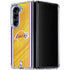 NBA Los Angeles Lakers Home Jersey Galaxy Z Fold5 5G Clear Case