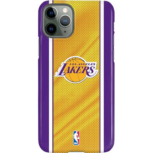 NBA Los Angeles Lakers Home Jersey iPhone 11 Pro Lite Case