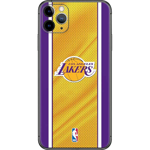 NBA Los Angeles Lakers Home Jersey iPhone 11 Pro Max Skin