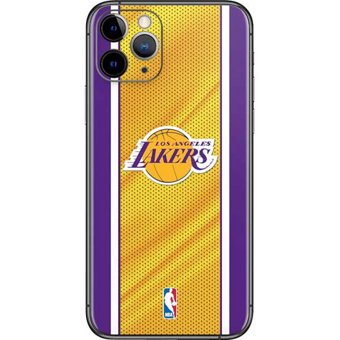 NBA Los Angeles Lakers Home Jersey iPhone 11 Pro Skin