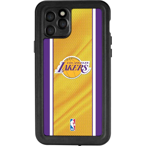 NBA Los Angeles Lakers Home Jersey iPhone 11 Pro Waterproof Case