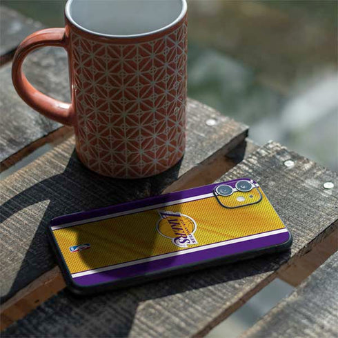 NBA Los Angeles Lakers Home Jersey iPhone 11 Skin