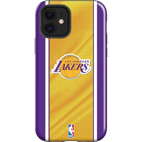NBA Los Angeles Lakers Home Jersey iPhone 12 Impact Case