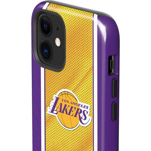 NBA Los Angeles Lakers Home Jersey iPhone 12 Impact Case