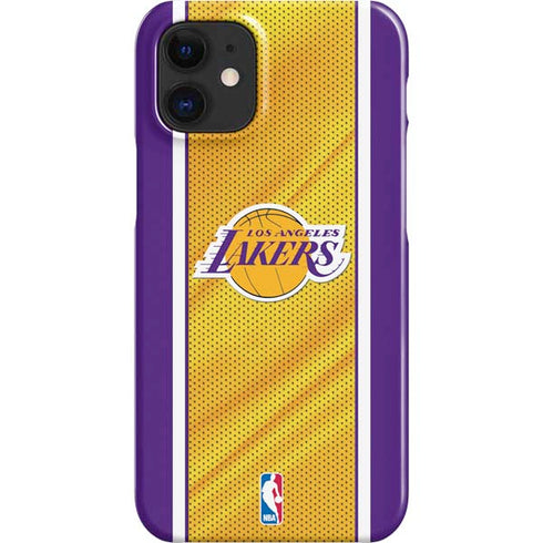 NBA Los Angeles Lakers Home Jersey iPhone 12 Mini Lite Case