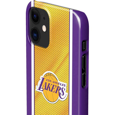 NBA Los Angeles Lakers Home Jersey iPhone 12 Mini Lite Case